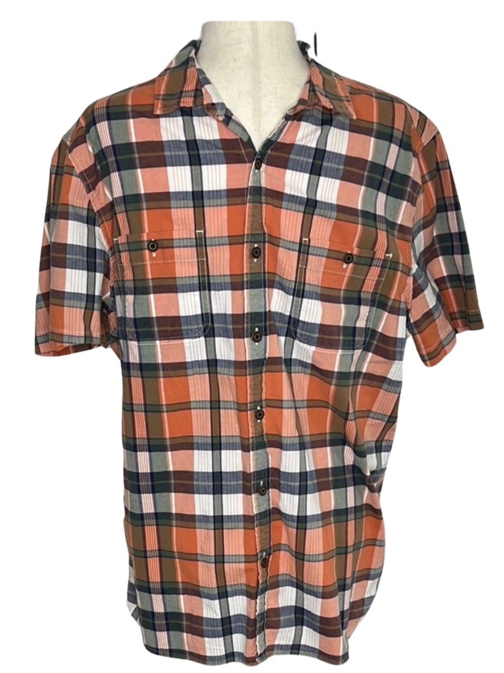 Ruff Hewn Plaid Short Sleeve Shirt